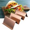 Taco Holder Smooth Surface Convenient Stainless Steel Mexican Food Display Stand Home Supplies