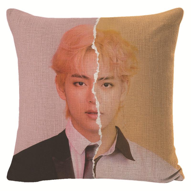BTS Подарок для фанатов Диван Декоративная наволочка Подушка