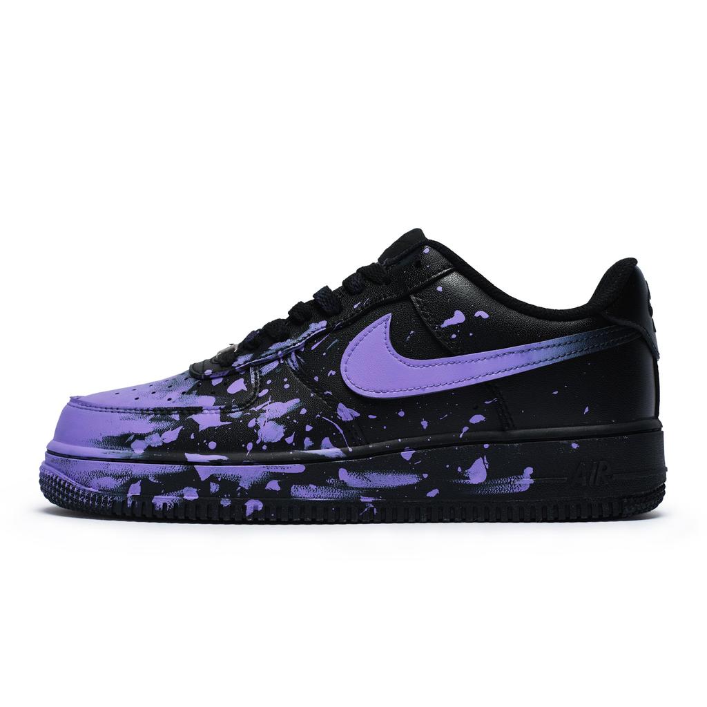 Nike Air Force 1 Skateboard Shoes Unisex Low top Purple CW2288-001(Team80-S-BOX)
