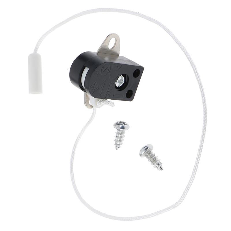 Вытяжной шнуровой переключатель для настенного светильника, прикроватная лампа, открытый одинарный тросовый переключатель управления