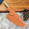 Нож для обвалки из нержавеющей стали, уличный нож с деревянной ручкой, многофункциональный удобный бытовой кухонный нож, ковочное кольцо, удобное ощущение