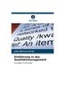 Книга Einfuhrung In Das Qualitatsmanagement