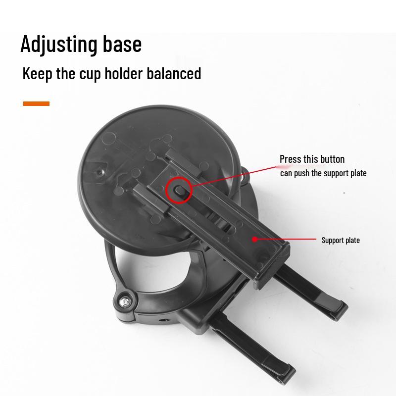 Многофункциональный нескользящий автомобильный держатель для стаканов и напитков с креплением на воздуховод, полка для хранения