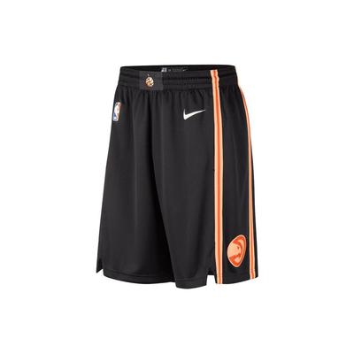 Баскетбольные шорты NBA SW Fan Edition 22-23 Season City Limited Loose Atlanta Hawks Мужские шорты Черные DO9648-010