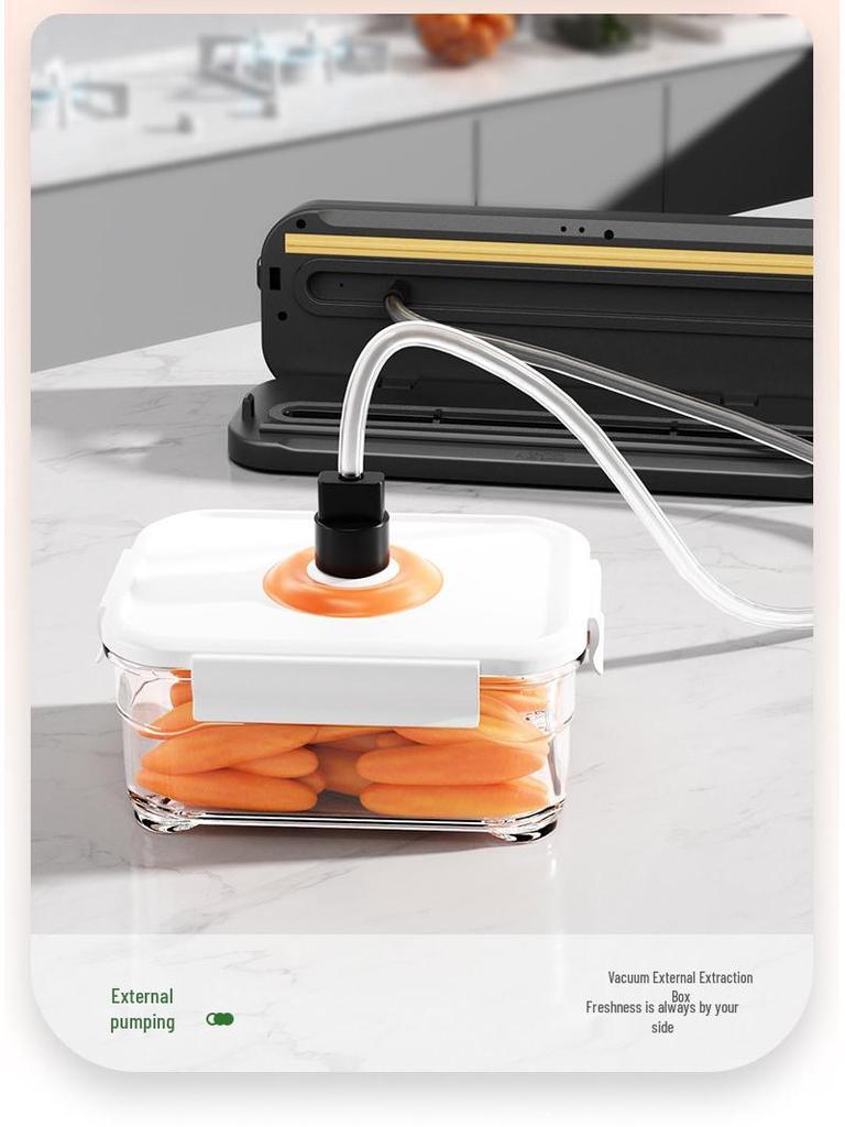 Автоматический вакуумный упаковщик для дома и коммерческого использования - Машина для сохранения и упаковки продуктов