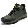 Autumn and Winter Outdoor Cotton Shoes, High Top Snow Boots, Men's Shoes, Hiking Shoes