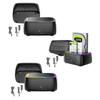 Multifunctional 2.5inch/3.5inch External Hard Drives Enclosure Case Type C Docking Station Hard Drive Case with LED