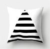 Alphabet Arrow Black and White Decorative Pillowcase Car Ornaments Office Living Room Sofa Home Pillowcase