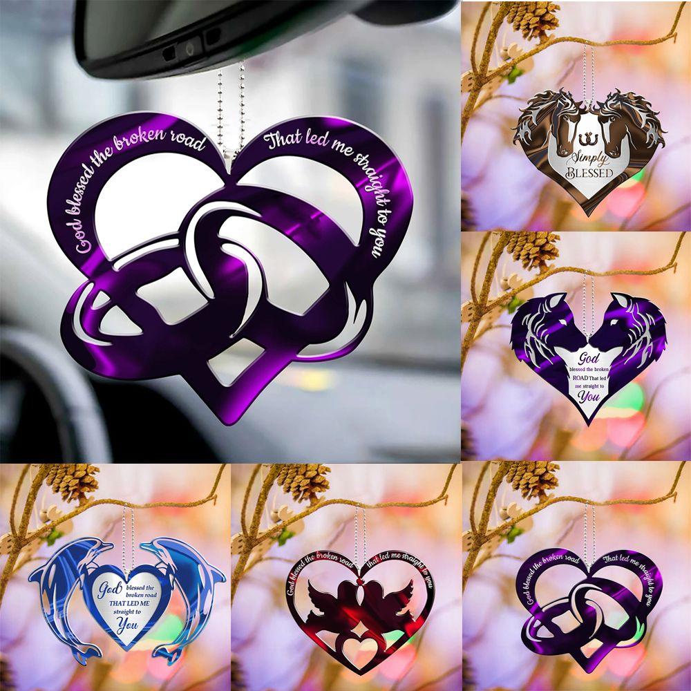 Hot Keepsake Pendant Valentine's Day Hanging Crafts Ornaments