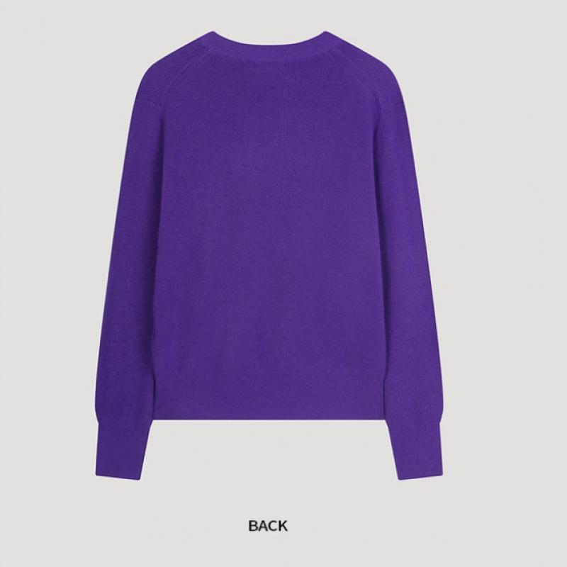 She S miss базовый трикотажный топ с V-образным вырезом SSkpoo42690 Pu