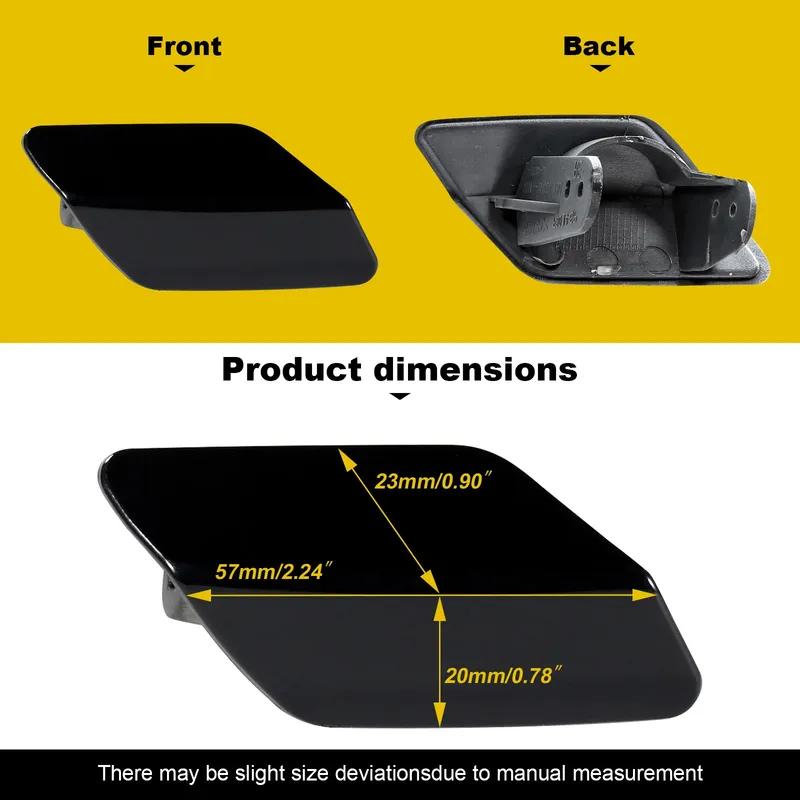 For BMW 3 Series F30 M Sport 328 335 2012 - Front Headlight Washer Cover Left Right Set Parts 51118056613 5111805661