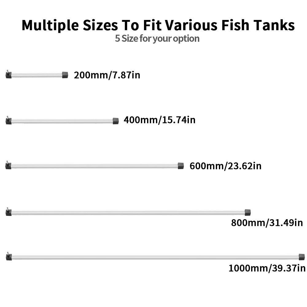 1Pcs 20/40cm Nano Bubble Bar Nano Bubble Curtain Fish Tank Aerator  for Aquarium Fish Tank