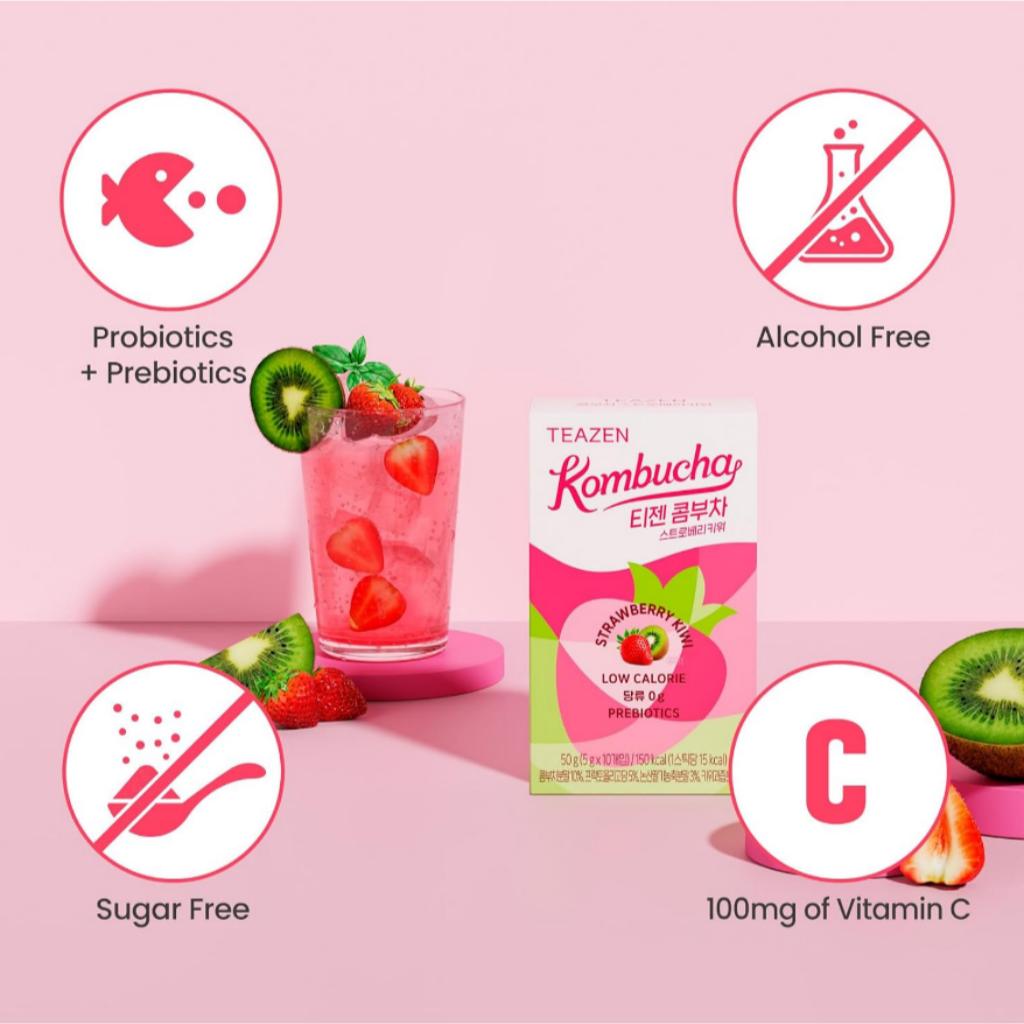 Teazen Чай Комбуча Клубника Киви