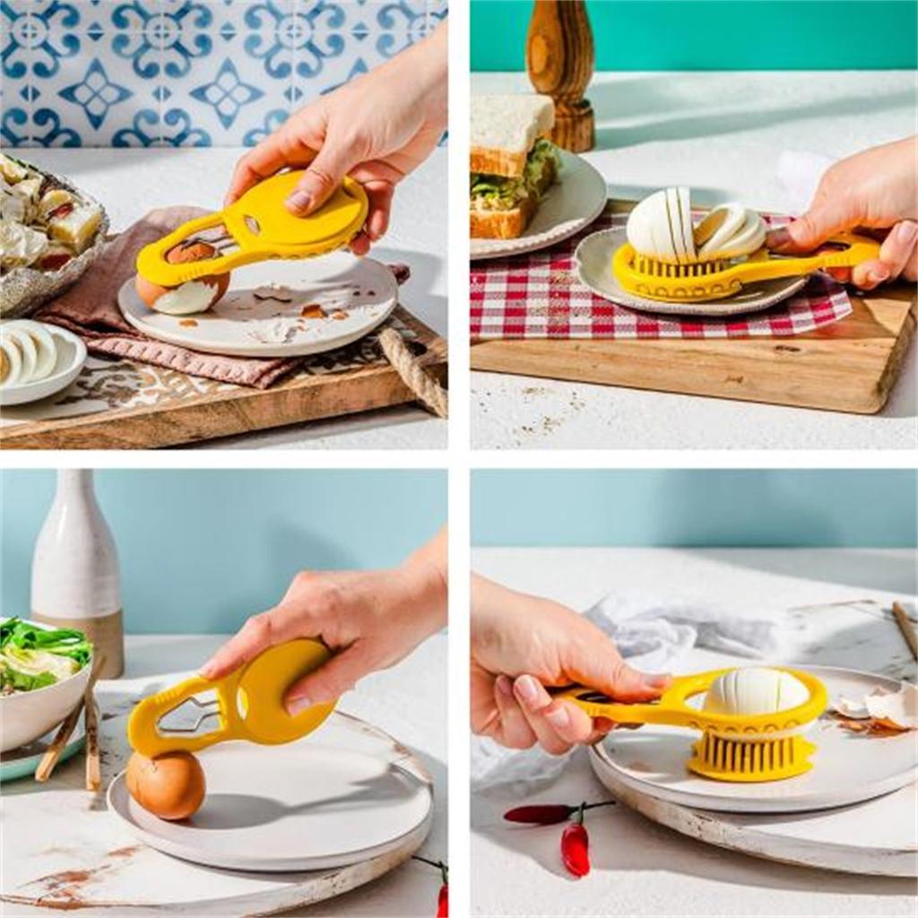 Практичная многофункциональная кухонная яйцечистка 2-в-1 Кухонные гаджеты