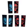 Masque And Skull Book Nook Kit Gothic Skull Book Ends Handmade Bookshelf Decoration for Halloween Shelf Tabletop Display