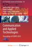 Книга Communication and Applied Technologies : Proceedings of ICOMTA 2022