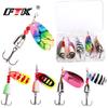 FTK 5 шт. приманка Willow Spinner Bait 8,0 г/12,5 г, медь, размер 3#-5# с тройным крючком 2#-1/0#, рыболовная приманка