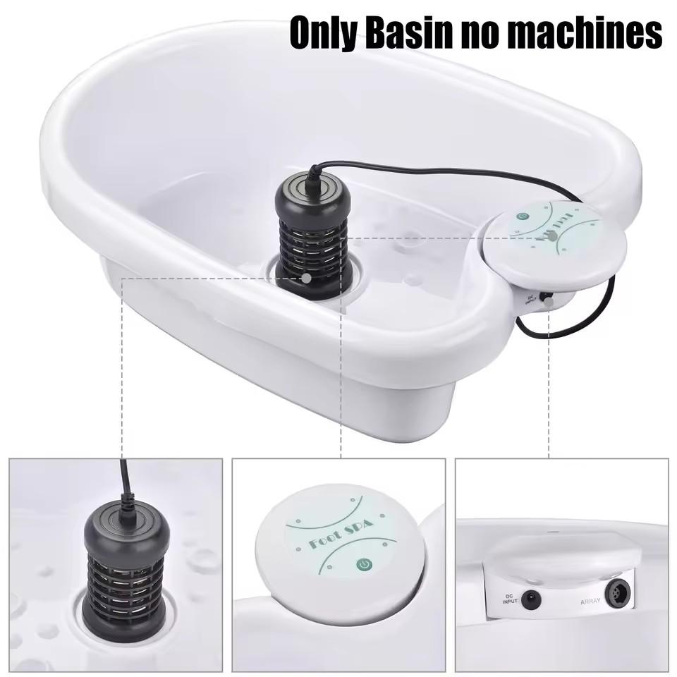Только basin для детокс-ванночки для ног для машины для ванночек ног Ion Clean Замачивание Массаж Сауна Терапия здоровья Аксессуары для спа-процедур для ног