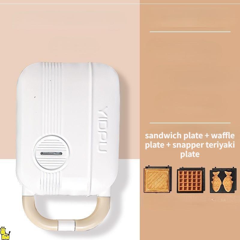 Домашний многофункциональный тостер 3 в 1, съемная машина для завтрака, вафельница, сэндвичница