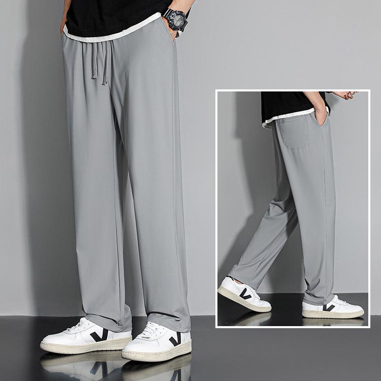 Брюки из ледяного шелка, быстросохнущие, дышащие, для мужчин и женщин - Легкие, эластичные, для спорта на открытом воздухе и альпинизма