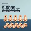 PCH-10 25 шт. Набор для плазменной резки: сопло, электрод, держатель, фиксирующая крышка, вихревое кольцо, плазменная горелка