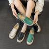 Single Shoes White Shoes Casual Flat Loafers