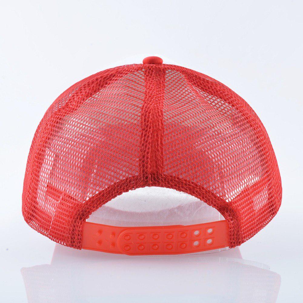 Summer Mesh Baseball Cap For Boys Girls Fashion Letters Snapback Hip Hop Hats Kids Outdoor Sun Caps