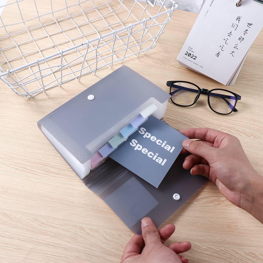 Папка-регистратор Держатель для бумаги Папка-гармошка Органайзер для документов Файл-папка Файл для чеков Расширяющийся кошелек