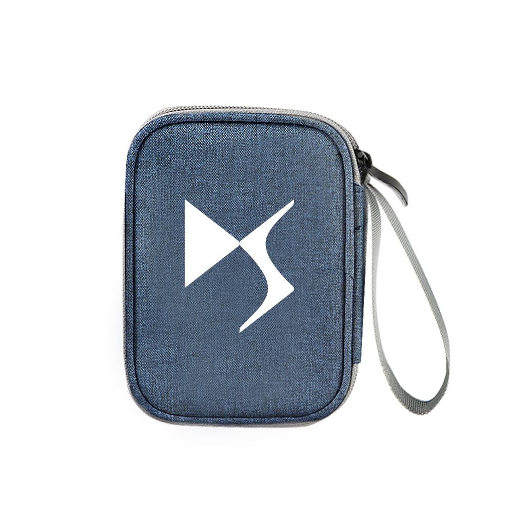 Multi-Function Car Travel Cable Bag Digital Product Storage Bag For Citroen C4 Picasso Xsara C5 Aircross Cactus C1 C2 C3 C6 C8