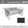 HODTOWN Outdoor Charcoal BBQ Grill