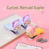 Mini Cartoon Mermaid Stapler - Cute, Creative, Portable Student Stationery