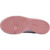 Nike Dunk Abrasion Resistant Low Top Kids' Skateboarding Shoes Pink White Sneakers FB9109-125