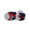 Jordan Air Jordan 7 Sweater Высокие Детские Кроссовки Бело-Синие Для Младенцев и Малышей 304772-133