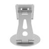 Desk Phone Stand Adjustable Angle Height Prevent Slip Metal Universal Fit Portable Cell Phone Desk H