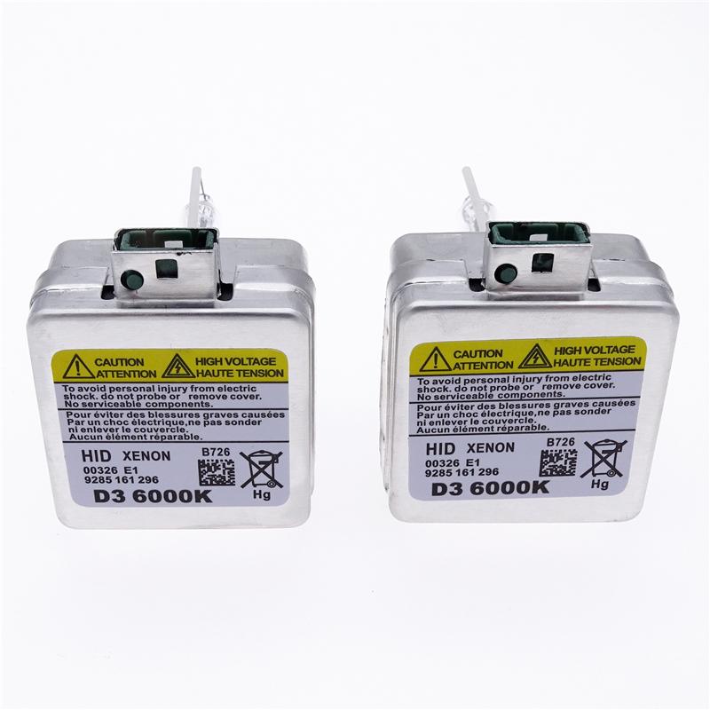 2 шт. для комплекта фар, лампа D1S D2S D3S D4S D1R D2R D3R D4R 6000K 4300K автомобильная HID лампа ксеноновая лампа для фар мигающий свет