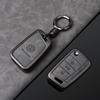 For VOLKSWAGEN VW For VW Volkswagen Golf 7 MK7 Tiguan MK2 T-roc T-cross High Quality Leather Car Key Case Protector Cover Shell