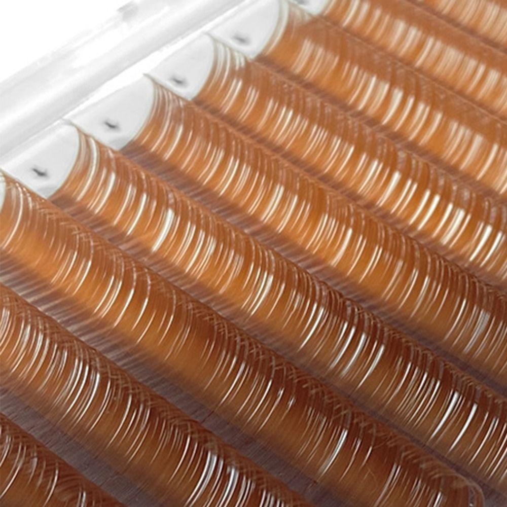 Caramel Colored Caramel Colored Lashes Mink Individual Eyelashes False Eyelashes Lashes Extension