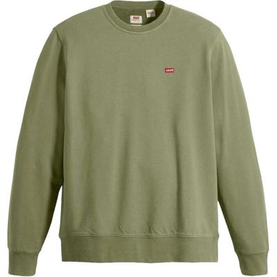 Мужская толстовка с длинным рукавом и круглым вырезом с логотипом Levis 35909-0058