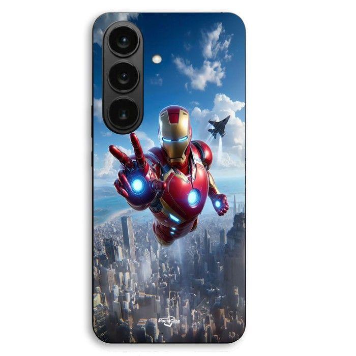 Coque de téléphone - MANIACASE - Samsung Galaxy S26 Plus - Iron Man Attaque - Silicone TPU - Souple