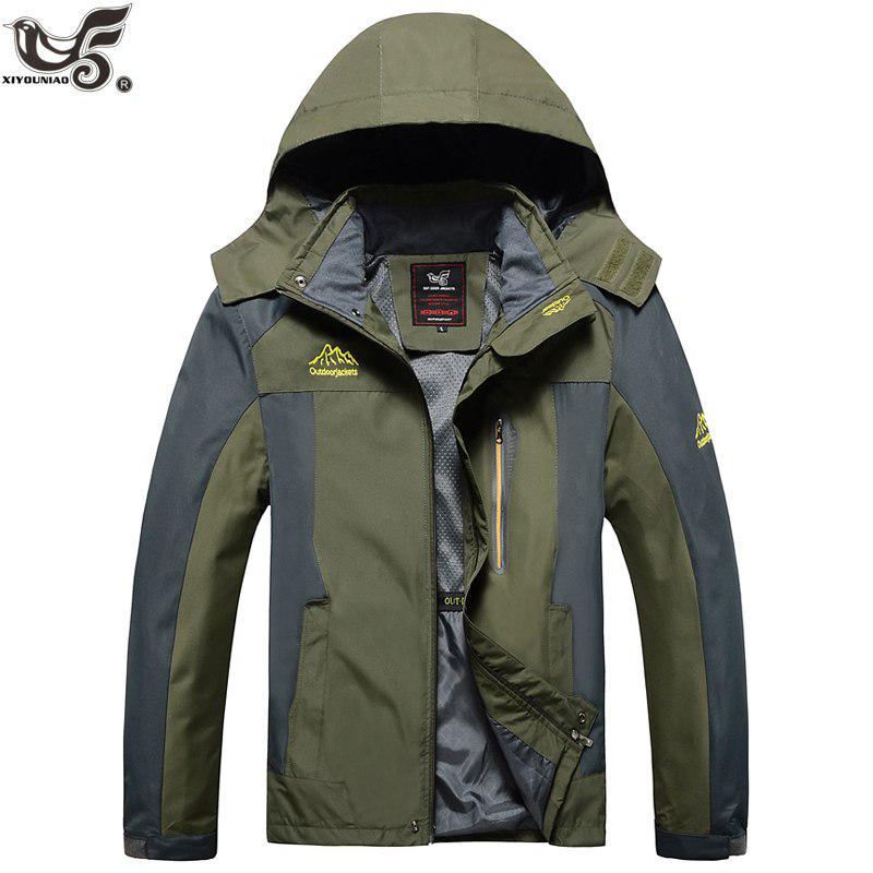 Весна Осень Мужские Куртки Softshell Мужская Верхняя Одежда Водонепроницаемая Ветрозащитная Куртка Для Туризма В Горах