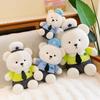 Cute Police Bear Plush Teddy Bear Police Doll Teddy Bear Doll Traffic Police Bear Doll Giving Children Gifts
