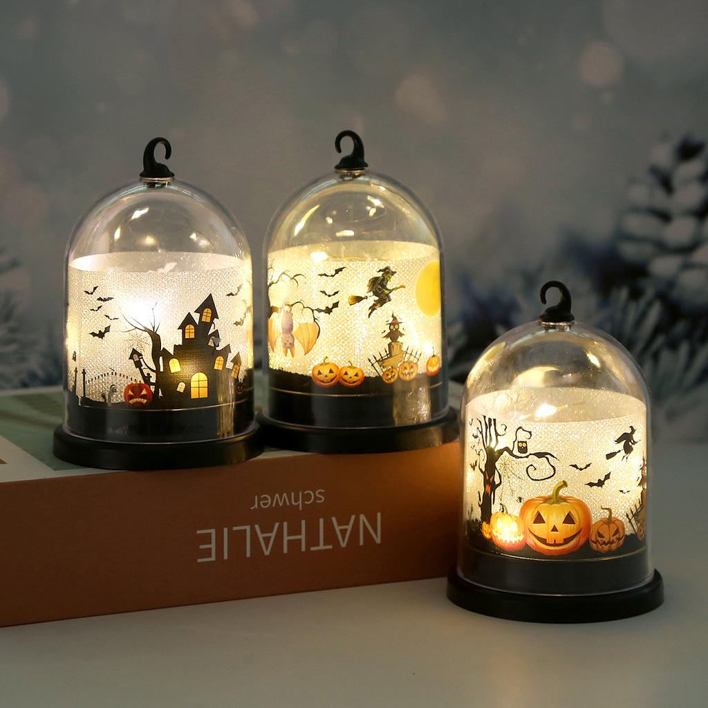 Halloween Decorations Children's Gift Jack-o '-lantern Party Atmosphere Decoration Led Night Light Tabletop Decoration Props