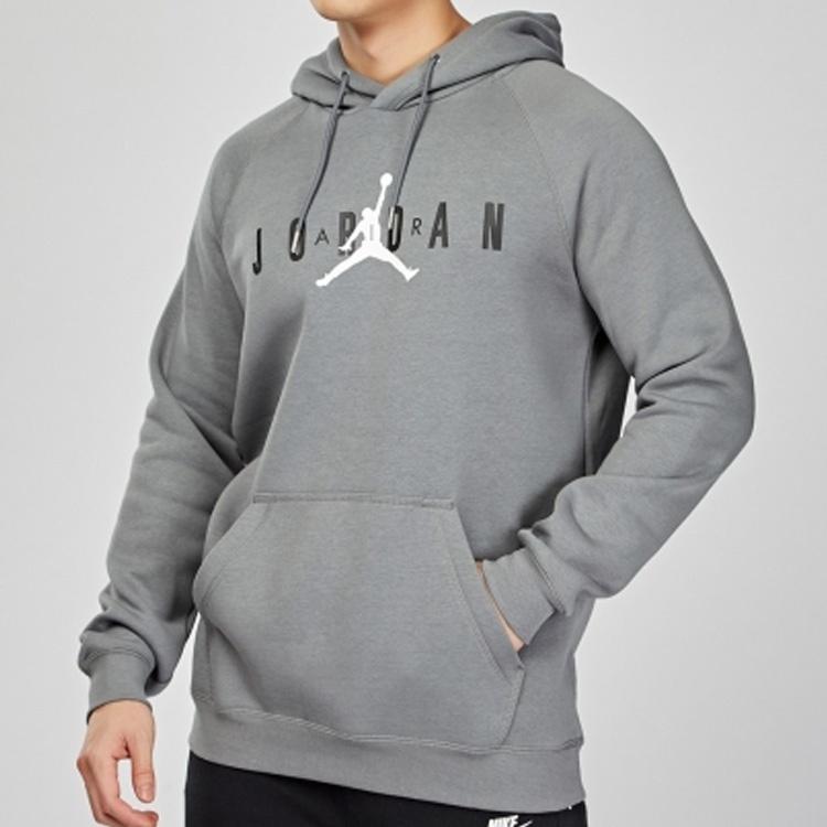 Air Jordan Sport Dna Hbr Patch Pattern Knit Pullover Gray Men's CT6293-084