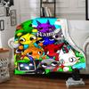Sprunk Game Flannel Blanket Customizable Name Soft And Comfortable Shawl Blanket Suitable For All Seasons Suitable For Home Travel Camping Office