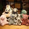 Cute Little Animal Dinosaur Rabbit Koala Doll Plush Toy Panda Penguin Doll Children Soothing Rag Doll