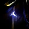 bfxhr7 2PCS 3D For Tesla Model S Y 3 X LED Car Door Welcome Light Logo Projector Lamp Laser Lamp Ghost Shadow Door Projection Light