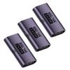 240 Вт Адаптер PD USB C Female на Type C Female Адаптер 80 Гбит/с Высокоскоростной 8K 60 Гц Видео Быстрая Зарядка для IPhone 15 16 17 IPad