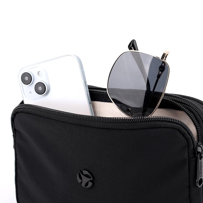 Женская сумка многокарманная нейлоновая сумка сумка для мамы однотонная сумка на плечо сумка кроссбоди