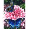 5D DIY Diamond Painting Kit Butterfly Fluttering Diamond Embroidery Rhinestones Decorations for Home