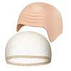 Yousheng Wig Headgear Soft Makeup Latex Bald Hat Wig Adjustable Size Reusable Mesh Cover Film Television Performance Dress Up Props Men Costume